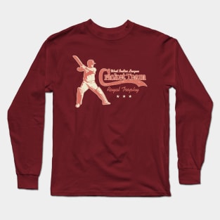 Vintage West Indies Cricket League Long Sleeve T-Shirt